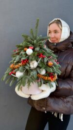 Елочка новогодняя с сушками