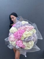 большой букет гортензий Колумбия, 21шт — изображение 7