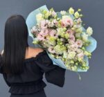 букет Эустом,21шт в упаковке — изображение 4
