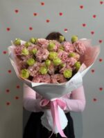 Букет из 15 эустом — изображение 2