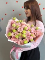 Букет из 15 эустом — изображение 6