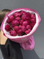 Букет пионов Канзас, 25шт — изображение 3