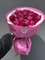 Букет пионов Канзас, 25шт — изображение 4