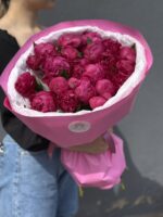Букет пионов Канзас, 25шт — изображение 2