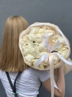 Букет пионов Эльза Саас15 шт. — изображение 4