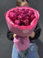 Букет пионов Канзас, 15шт — изображение 2