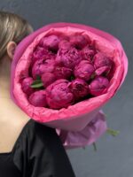 Букет пионов Канзас, 15шт — изображение 3